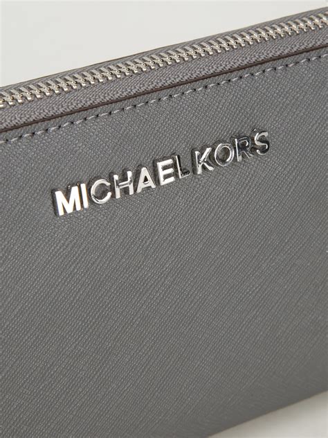 light grey michael kors wallet|Michael Kors white wallet small.